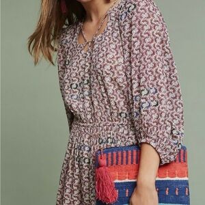 Anthropologie Patterned Romper